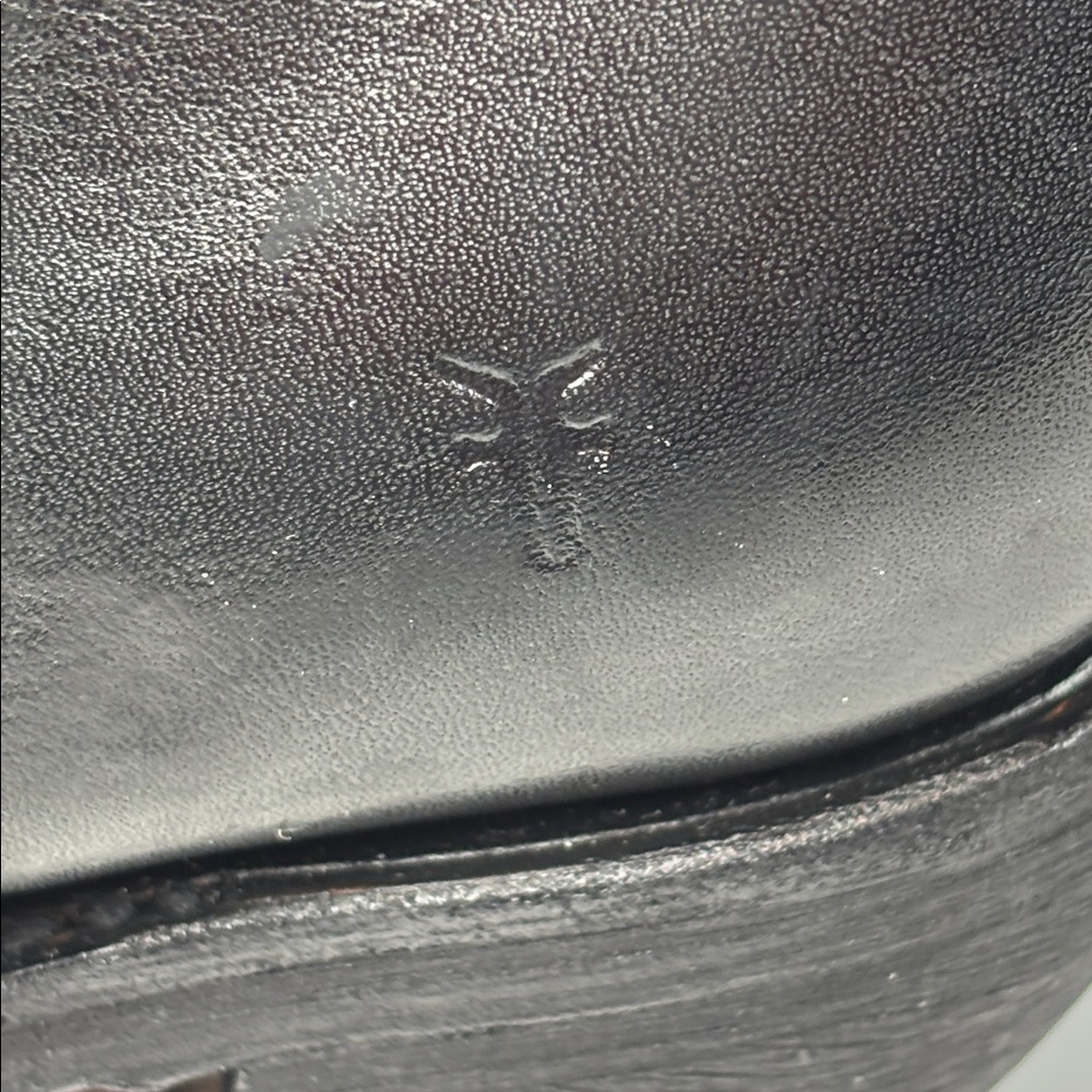 Frye Women's Rosalia Black Leather Ankle Booties Like New - Size 8 B - Picture 6 of 10